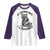 St Patricks Day Raccoon Meme Raglan Shirt If I Shenan Once I'll Shenanigan