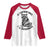 St Patricks Day Raccoon Meme Raglan Shirt If I Shenan Once I'll Shenanigan