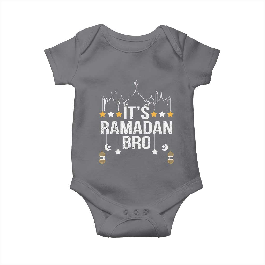 It's Ramadan Bro Baby Onesie Islamic Fasting Muslim