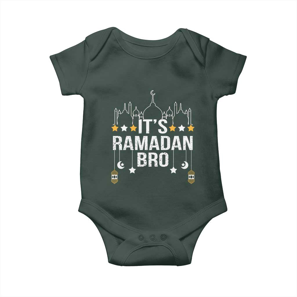 It's Ramadan Bro Baby Onesie Islamic Fasting Muslim