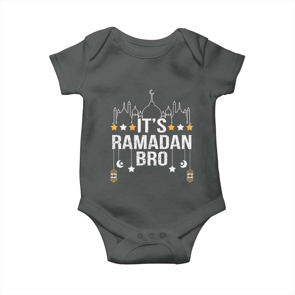 It's Ramadan Bro Baby Onesie Islamic Fasting Muslim