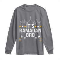 It's Ramadan Bro Long Sleeve Shirt Islamic Fasting Muslim