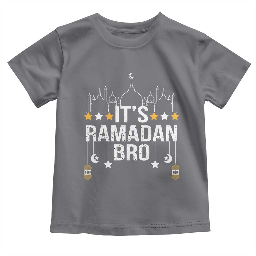 It's Ramadan Bro Toddler T Shirt Islamic Fasting Muslim