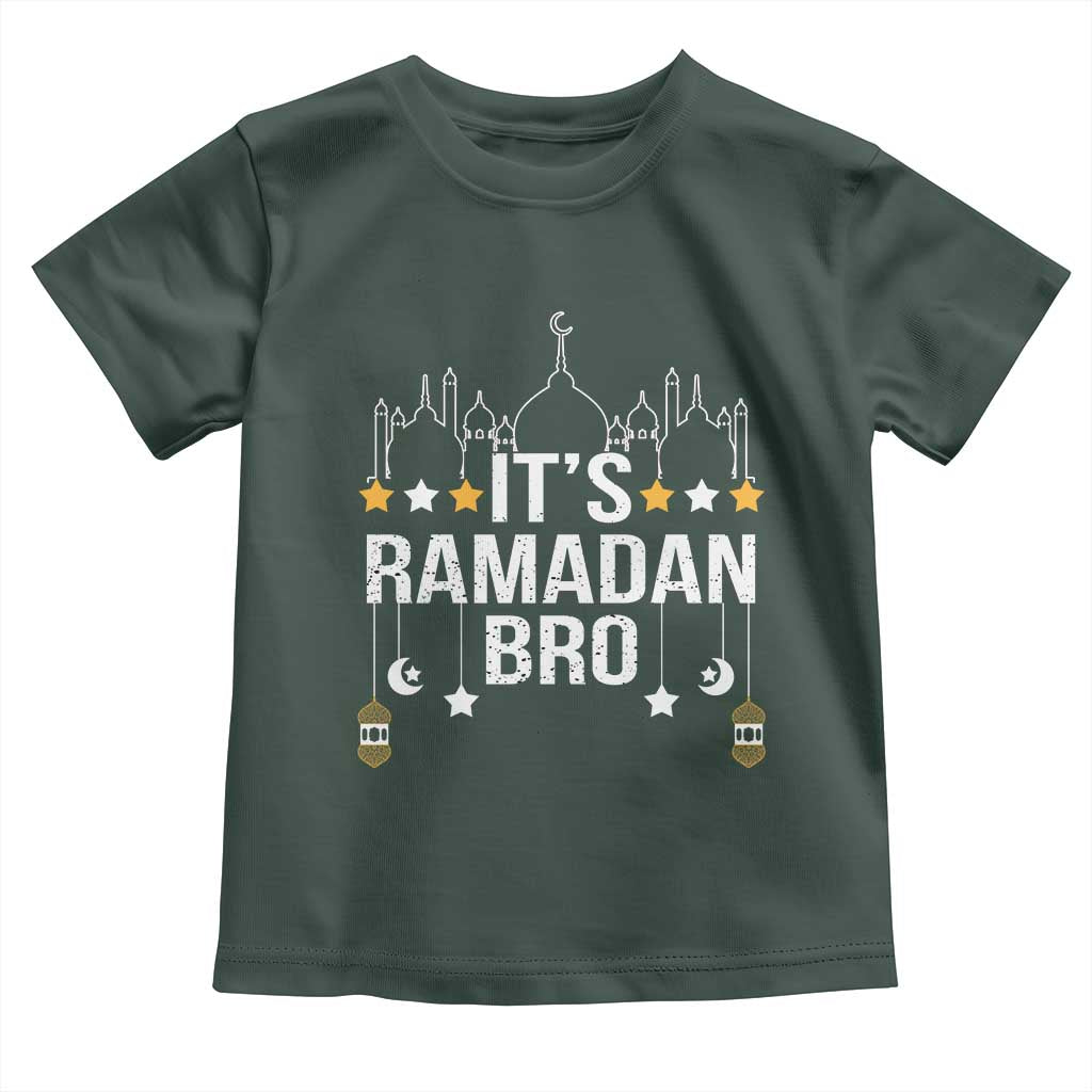 It's Ramadan Bro Toddler T Shirt Islamic Fasting Muslim
