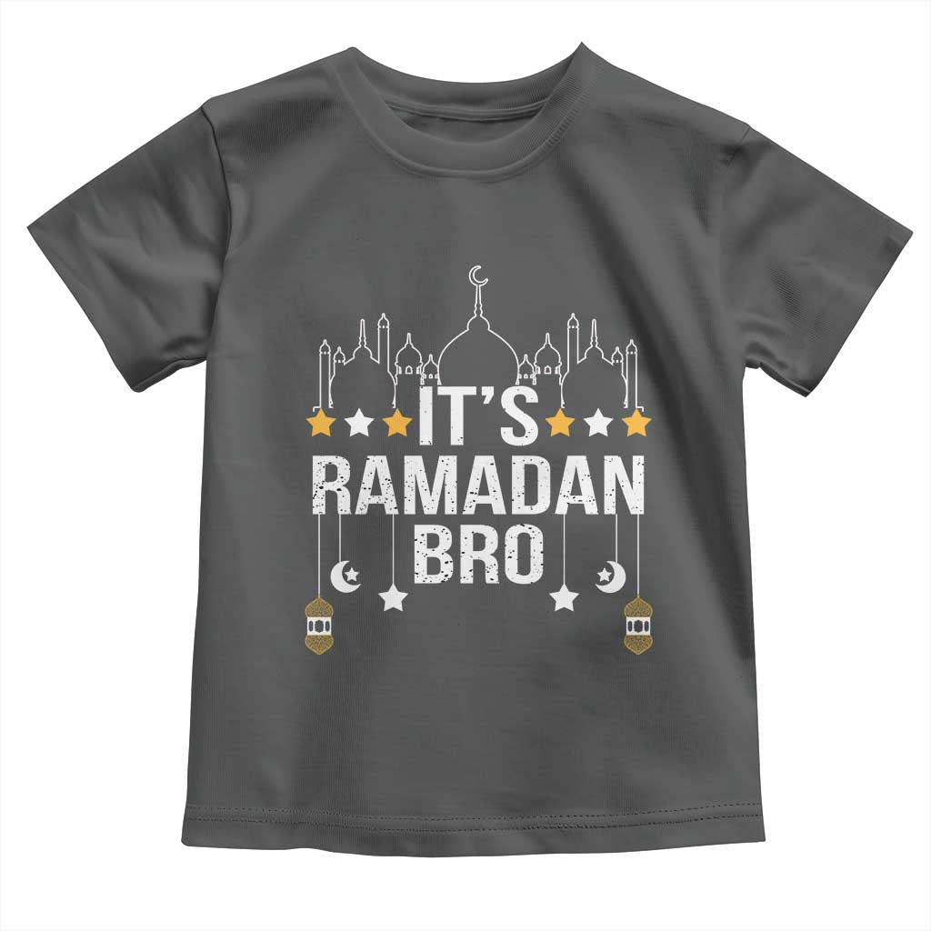 It's Ramadan Bro Toddler T Shirt Islamic Fasting Muslim