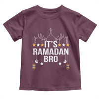 It's Ramadan Bro Toddler T Shirt Islamic Fasting Muslim