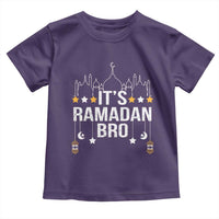 It's Ramadan Bro Toddler T Shirt Islamic Fasting Muslim