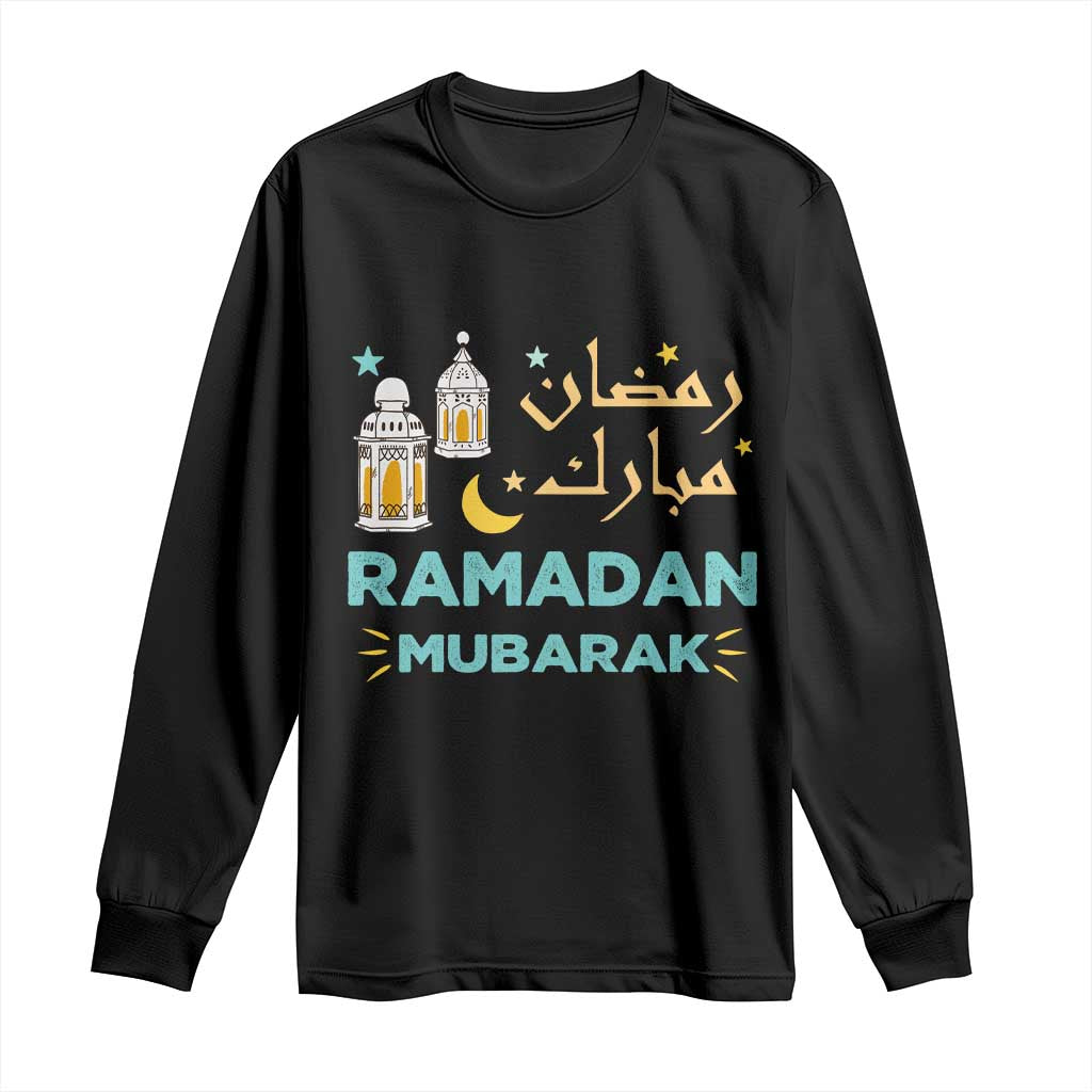 Ramadan Mubarak Muslim Long Sleeve Shirt
