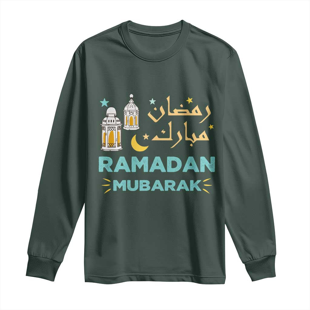 Ramadan Mubarak Muslim Long Sleeve Shirt
