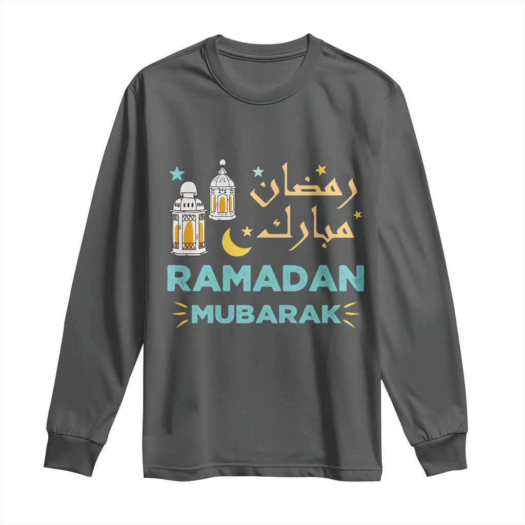 Ramadan Mubarak Muslim Long Sleeve Shirt