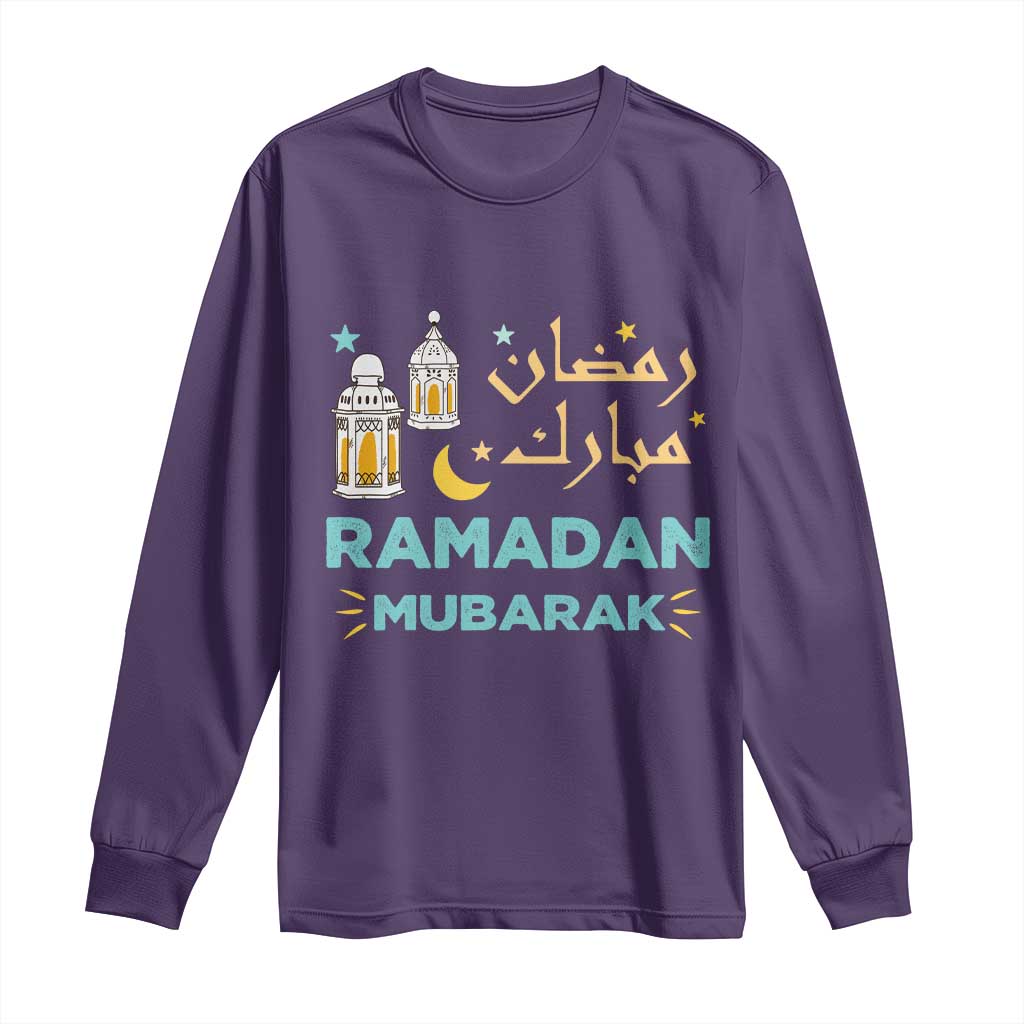 Ramadan Mubarak Muslim Long Sleeve Shirt