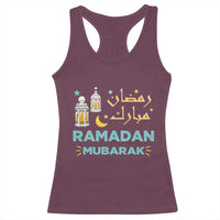 Ramadan Mubarak Muslim Racerback Tank Top