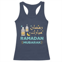 Ramadan Mubarak Muslim Racerback Tank Top