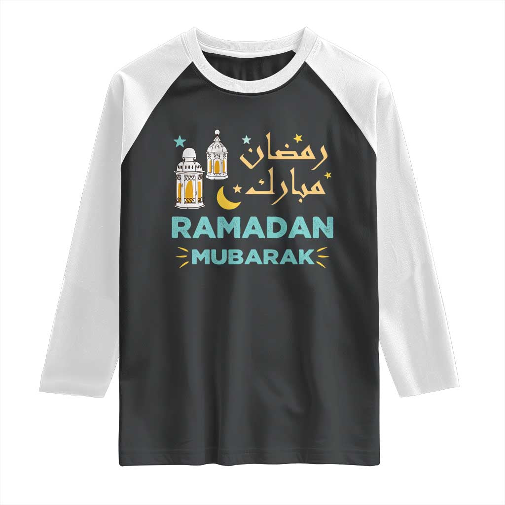 Ramadan Mubarak Muslim Raglan Shirt