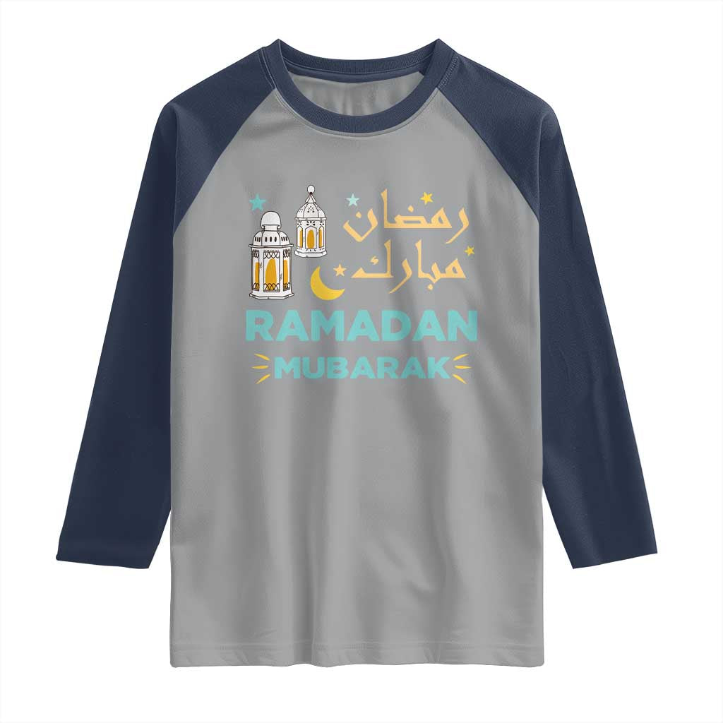 Ramadan Mubarak Muslim Raglan Shirt