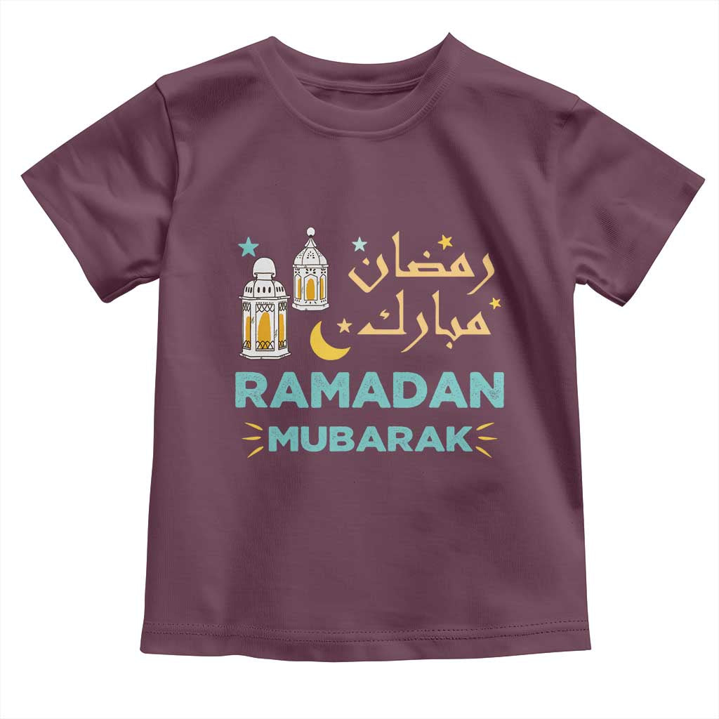 Ramadan Mubarak Muslim Toddler T Shirt