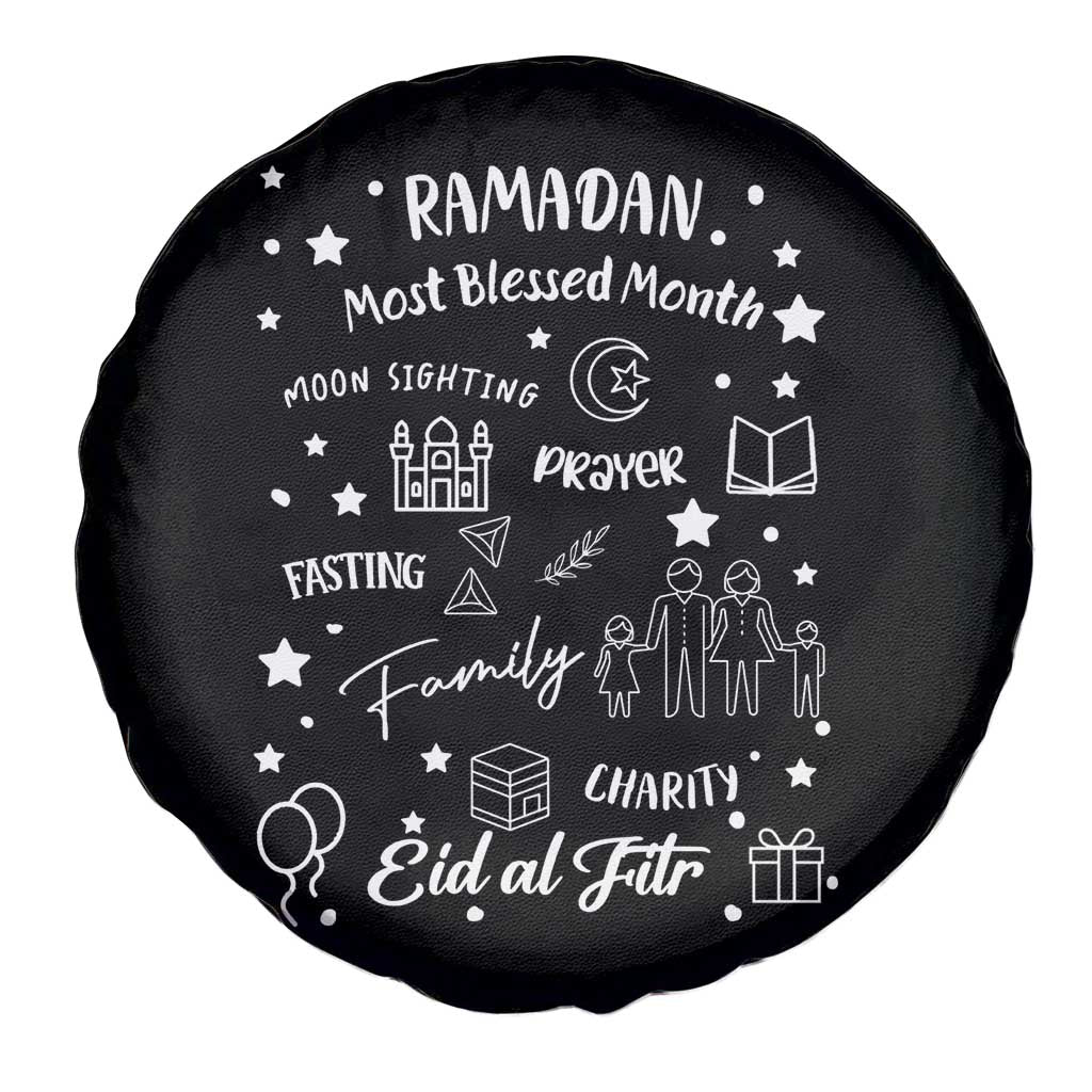 Ramadan Blessed Month Spare Tire Cover Muslim Islamic Ramadhan Eid al Fitr