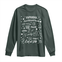Ramadan Blessed Month Long Sleeve Shirt Muslim Islamic Ramadhan Eid al Fitr
