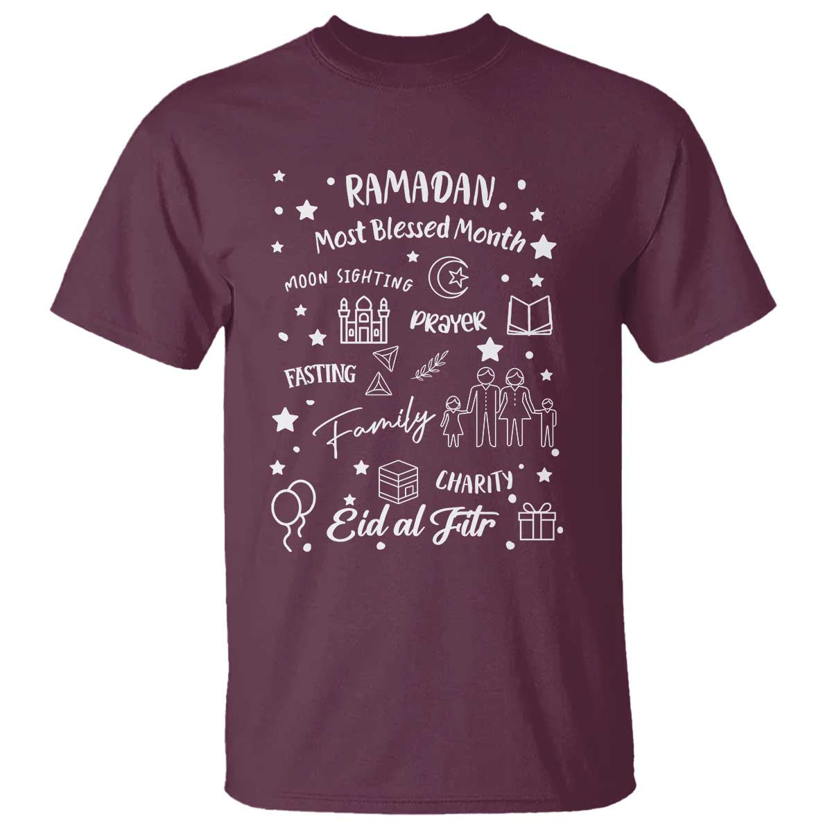 Ramadan Blessed Month T Shirt Muslim Islamic Ramadhan Eid al Fitr