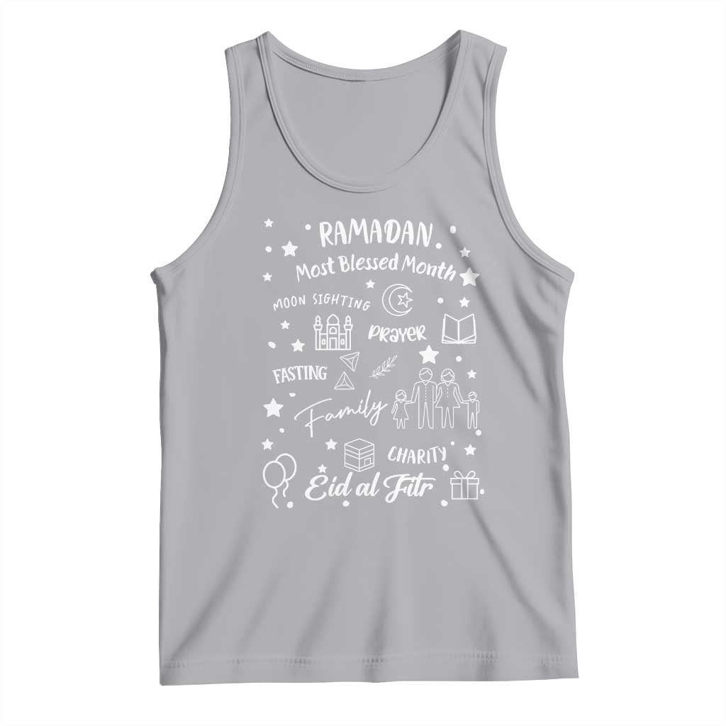 Ramadan Blessed Month Tank Top Muslim Islamic Ramadhan Eid al Fitr