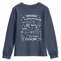 Ramadan Blessed Month Youth Sweatshirt Muslim Islamic Ramadhan Eid al Fitr