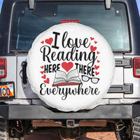 I Love Reading Here There Anywhere Spare Tire Cover Reading Month Across America