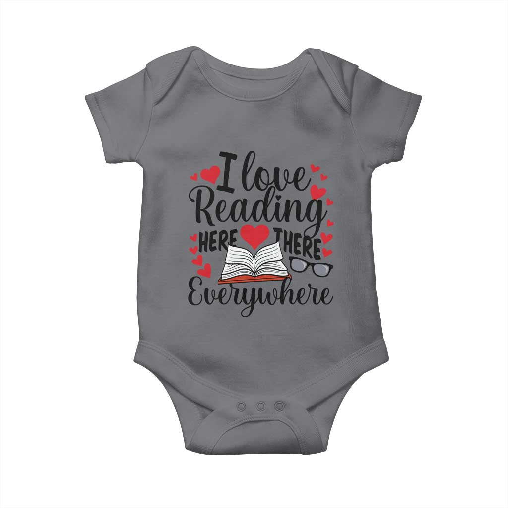 I Love Reading Here There Anywhere Baby Onesie Reading Month Across America