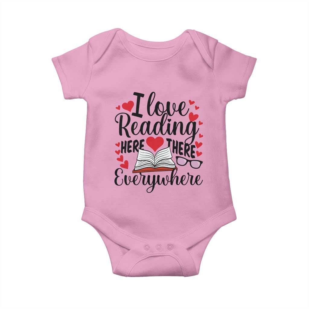 I Love Reading Here There Anywhere Baby Onesie Reading Month Across America