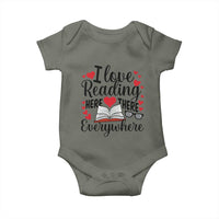 I Love Reading Here There Anywhere Baby Onesie Reading Month Across America