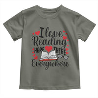 I Love Reading Here There Anywhere Toddler T Shirt Reading Month Across America