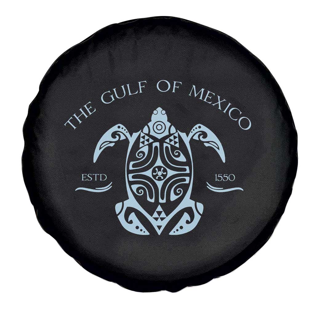 Gulf of Mexico Turtle Spare Tire Cover Golfo de Mexico Forever