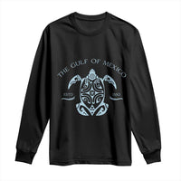 Gulf of Mexico Turtle Long Sleeve Shirt Golfo de Mexico Forever