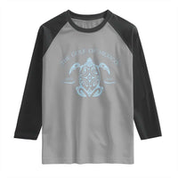 Gulf of Mexico Turtle Raglan Shirt Golfo de Mexico Forever