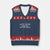 Hate Never Made Any Nation Great V-Neck Knit Sweater Vest - Wonder Print Shop