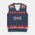 Canada Is Not For Sale Est. 1867 V-Neck Knit Sweater Vest - Wonder Print Shop