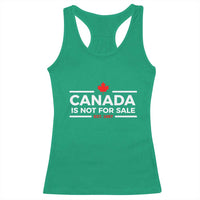 Canada Is Not For Sale Est. 1867 Racerback Tank Top - Wonder Print Shop