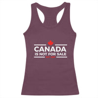 Canada Is Not For Sale Est. 1867 Racerback Tank Top - Wonder Print Shop