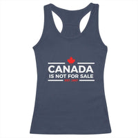 Canada Is Not For Sale Est. 1867 Racerback Tank Top - Wonder Print Shop