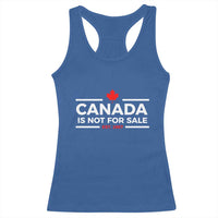 Canada Is Not For Sale Est. 1867 Racerback Tank Top - Wonder Print Shop