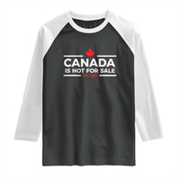 Canada Is Not For Sale Est. 1867 Raglan Shirt - Wonder Print Shop