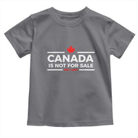 Canada Is Not For Sale Est. 1867 Toddler T Shirt - Wonder Print Shop