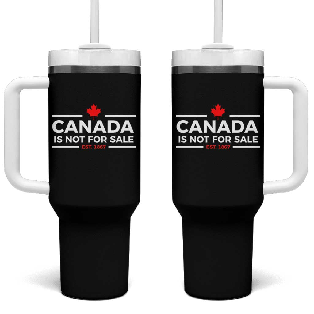 Canada Is Not For Sale Est. 1867 Tumbler With Handle - Wonder Print Shop