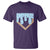 Baseball Ice Cream Dripping T Shirt Home Plate Drip