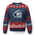 Baseball Drip Sprinkles Ice Cream Ugly Christmas Sweater Ball and Glove Dripping - Wonder Print Shop