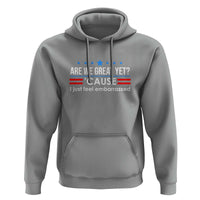 Are We Great Yet I Just Feel Embarrassed Hoodie Political Satire Stars and Stripes - Wonder Print Shop