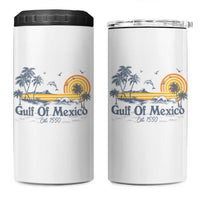 Vintage Gulf of Mexico Est 1550 4 in 1 Can Cooler Tumbler Golfo De Mexico