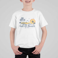 Vintage Gulf of Mexico Est 1550 T Shirt For Kid Golfo De Mexico