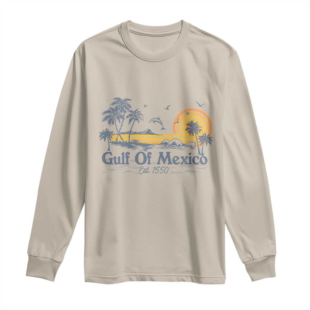 Vintage Gulf of Mexico Est 1550 Long Sleeve Shirt Golfo De Mexico