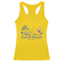 Vintage Gulf of Mexico Est 1550 Racerback Tank Top Golfo De Mexico