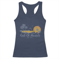 Vintage Gulf of Mexico Est 1550 Racerback Tank Top Golfo De Mexico